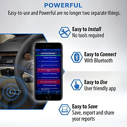 Easy to install bluetooth obd2 scanner