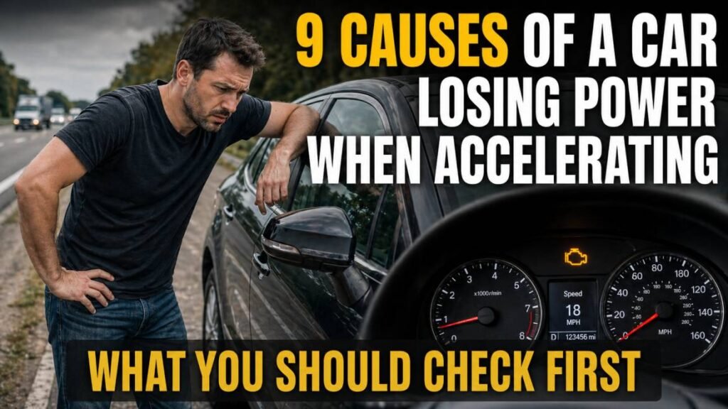 9 Causes of a Car Losing Power When Accelerating