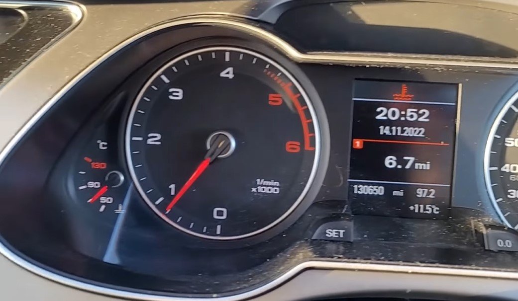 A-Low-Coolant-Warning-Appears