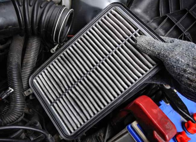 Air filter maintenance