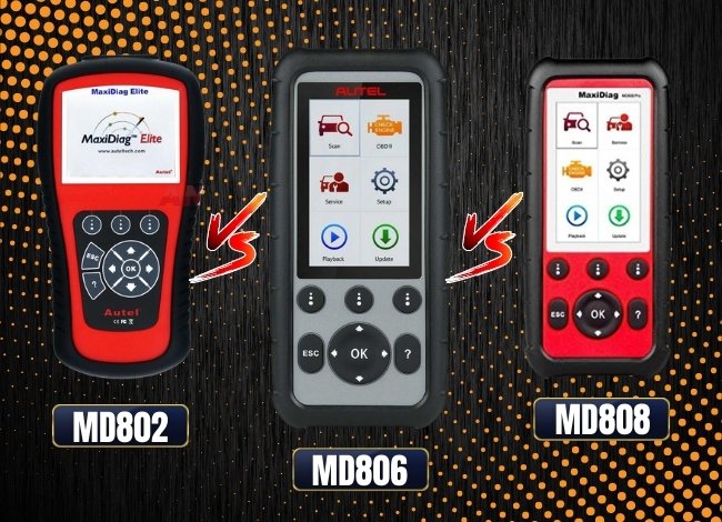 Compare Autel MaxiDIAG Series