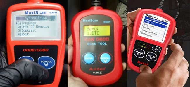 Autel MS309 vs. MS300 vs. AL319 Scanner