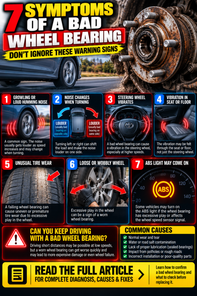 Bad Wheel Bearing Symptoms