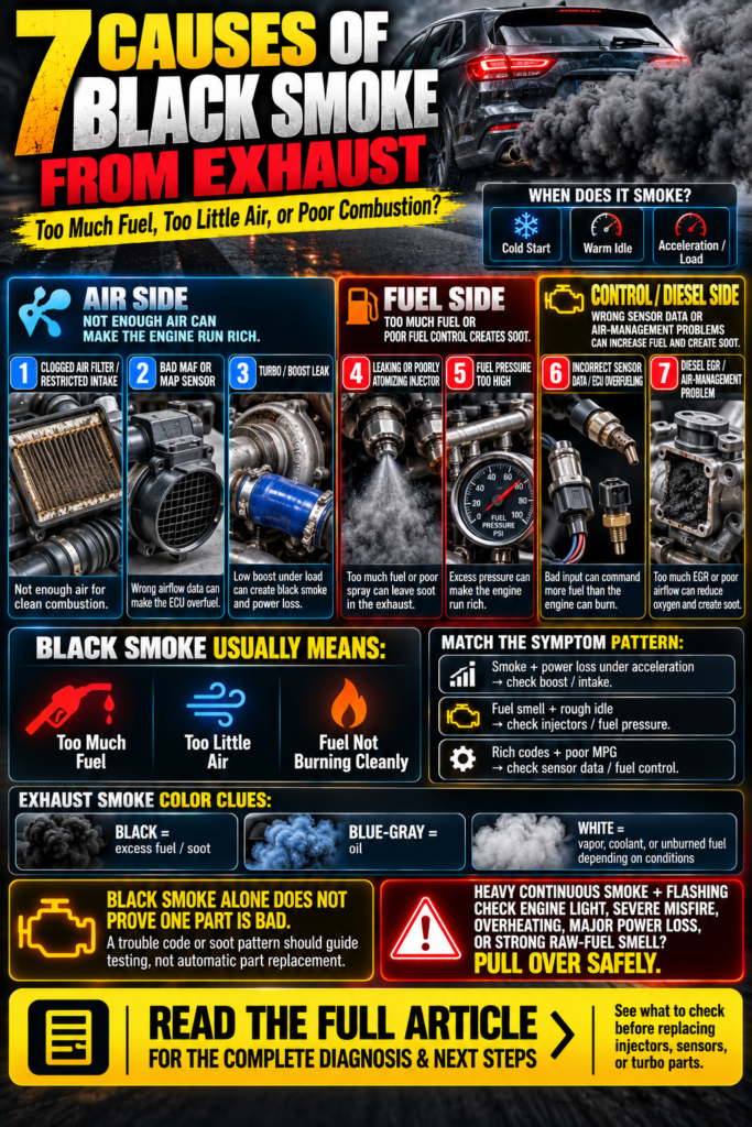 Black Smoke From Exhaust