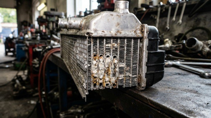 Clogged, Restricted, or Damaged Radiator