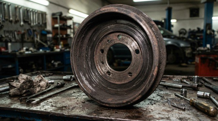 The Rear Brake Rotors or Drums Are Uneven