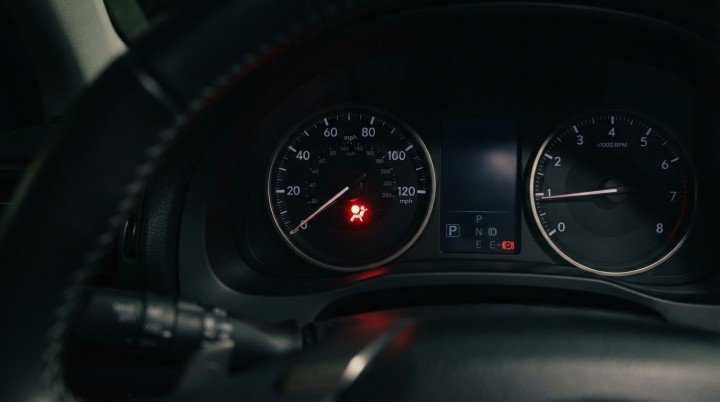 Airbag or SRS Warning Light