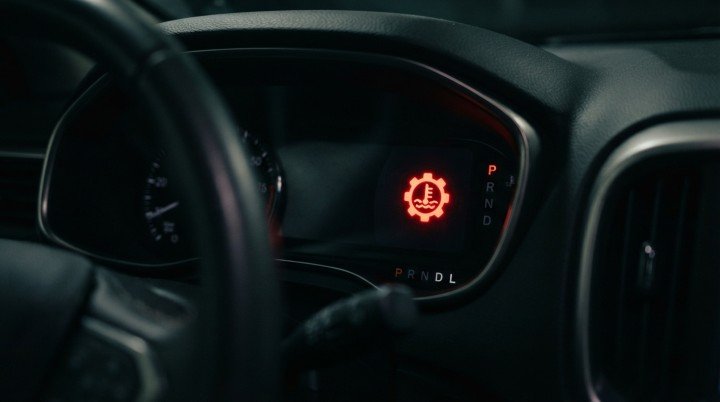 A Burning Smell or Transmission-Overheat Warning