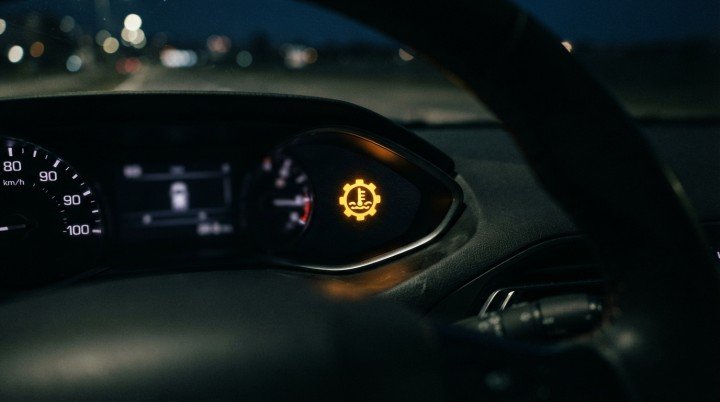 Transmission-Temperature Warning Light