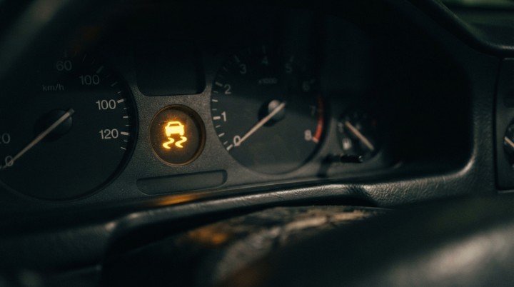 Stability or Traction-Control Warning Light