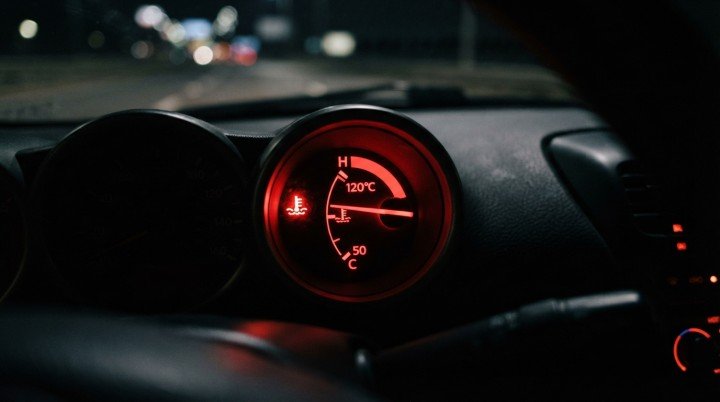 Engine-Coolant Temperature Warning Light