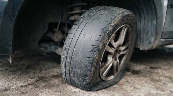 A Tire Is Damaged, Unevenly Worn, or Incorrectly Inflated
