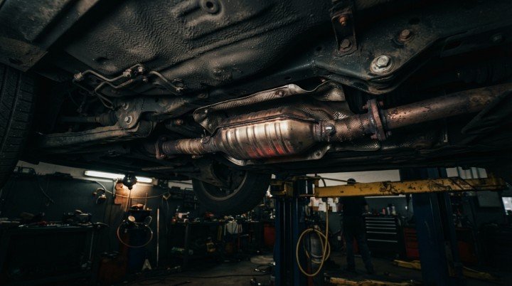 Unusual Heat or a Burning Smell Develops Under the Vehicle