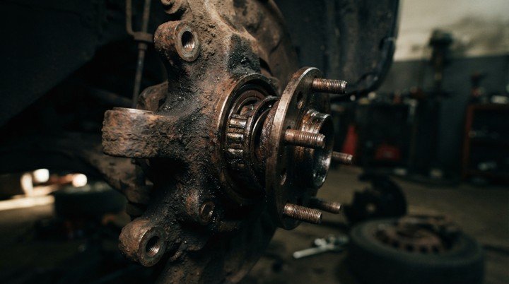 The Wheel Bearing or Hub Is Worn