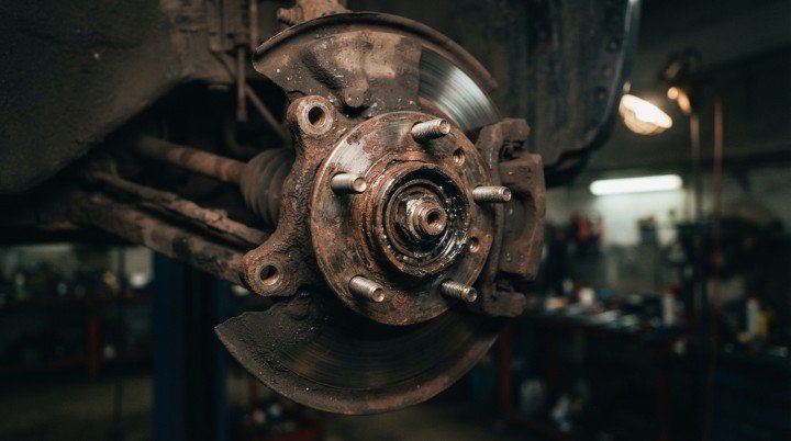 The Wheel Bearing or Hub Has Play or Runout
