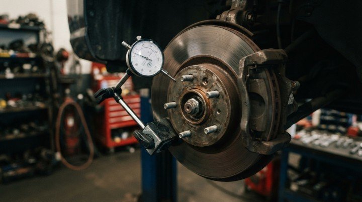Brake Rotor Thickness Variation or Excessive Runout