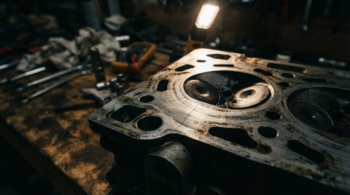 The Cylinder Head Is Cracked or Warped