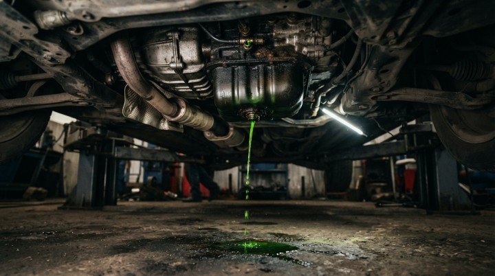 External Coolant Leak or Low Coolant Level