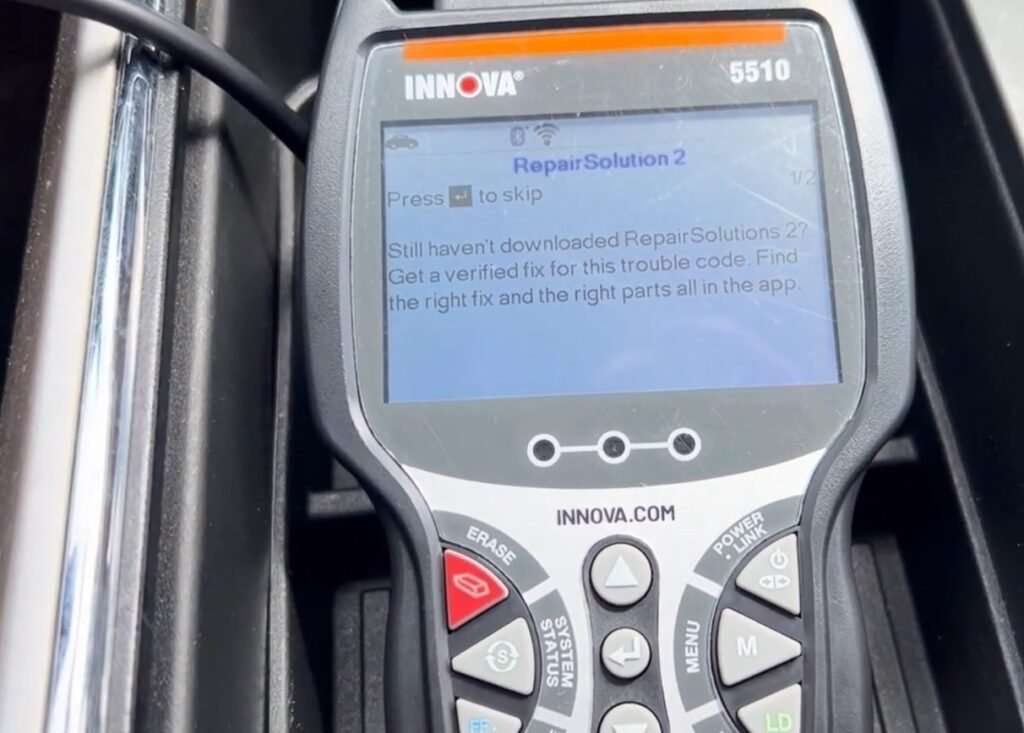 Innova obd2 scanner 5510