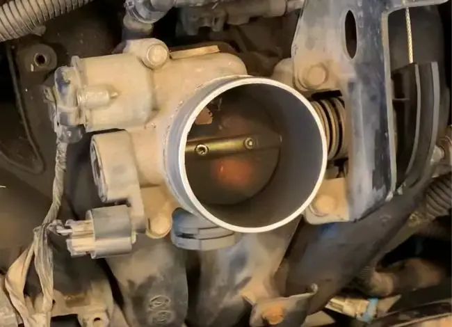 Malfunctioning idle air control valve