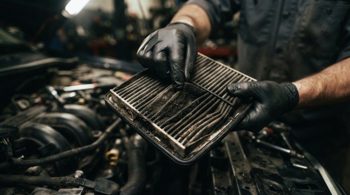 A Clogged Air Filter or Restricted Intake