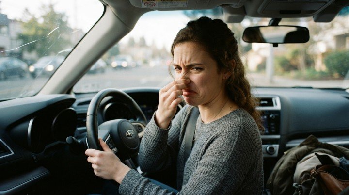 A Sulfur or Rotten-Egg Odor Appears