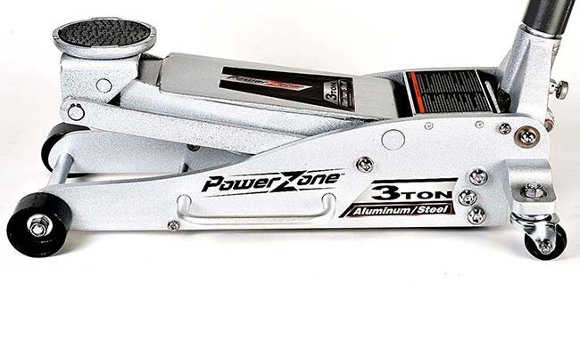 Powerzone Floor Jack Review: Most Popular 380044 steel garage jack