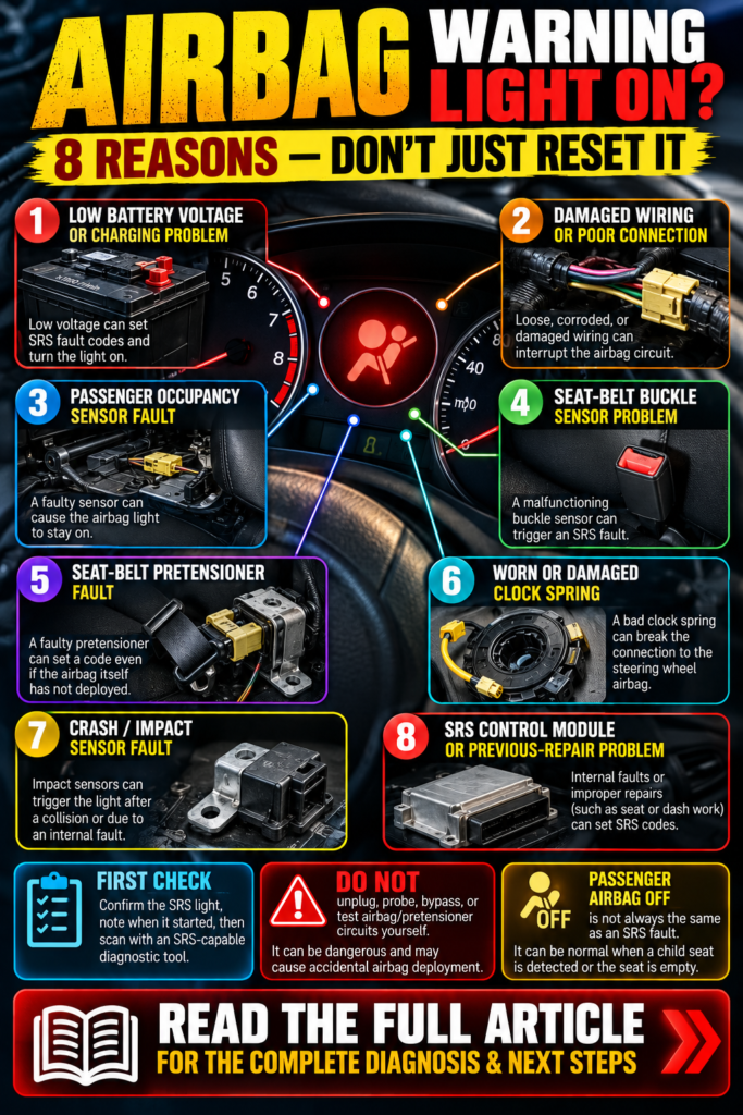 Reasons-Your-Airbag-Warning-Light-Is-ON