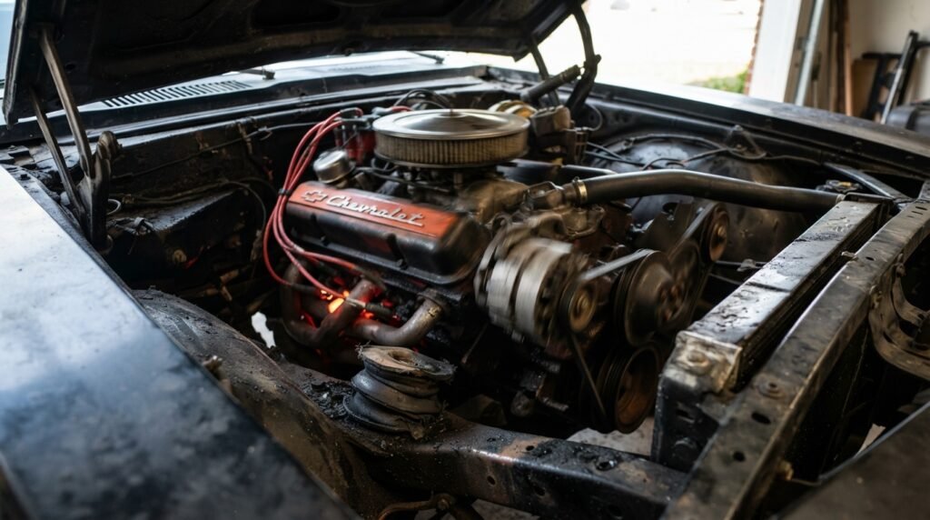 The Engine Misfires or Shakes