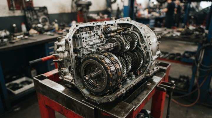 Power Is Delayed Inside the Transmission or Clutch