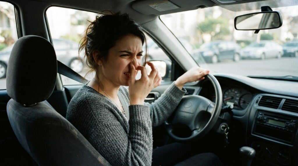 You Notice a Strong Fuel Odor