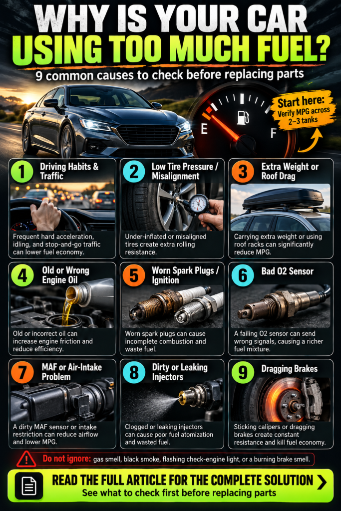 car-using-too-much-fuel